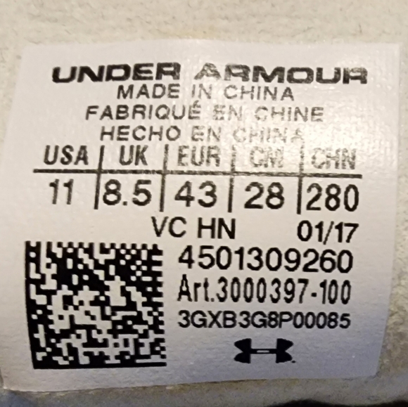 Under Armour Speedform SS men's shoes - Picture 7 of 10